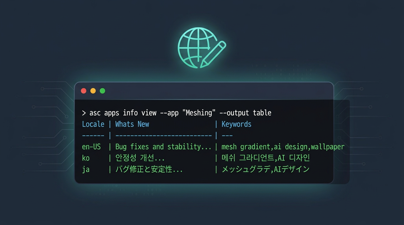 Viewing and Editing App Info from the Terminal